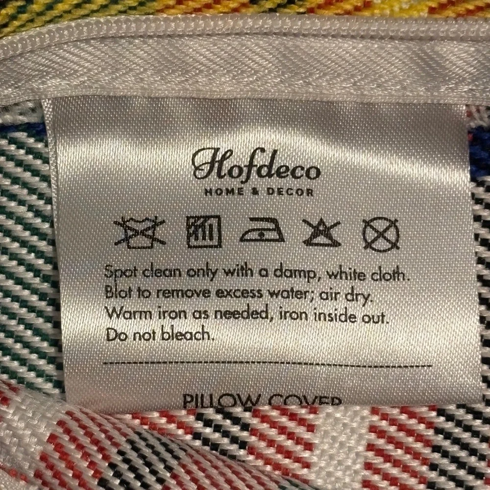 Hofdeco lumbar pillow
